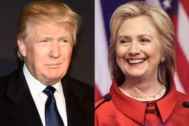 Ông Donald Trump và bà Hillary Clinton. (Nguồn: Eonline.com)