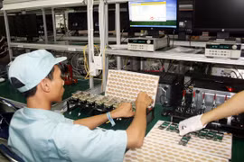 Người lao động tại Viettel. (Nguồn: Vietnam+)
