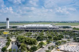Cảng Hàng không Quốc tế Tân Sơn Nhất tại Thành phố Hồ Chí Minh. (Ảnh: PV/Vietnam+)