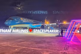 Vietnam Airlines và Công ty giải trí SpaceSpeakers Group phối hợp tổ chức sự kiện âm nhạc ngoài trời 5AM tại Thành phố Hồ Chí Minh. (Ảnh: PV/Vietnam+)