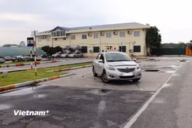 Thi sát hạch lái xe. (Nguồn: Vietnam+)