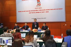 Quang cảnh họp báo. (Nguồn: TTXVN)