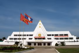 Tòa nhà trụ sở Quốc hội Lào hiện nay. (Nguồn: unisdr)