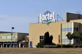Nhà máy sữa của Lactalis ở Mayenne, Pháp. (Nguồn: ouest-france.fr)