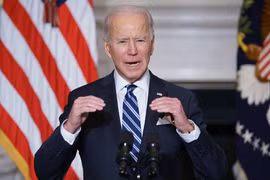 Tổng thống Mỹ Joe Biden. (Ảnh: AFP/TTXVN)