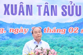 Thủ tướng Nguyễn Xuân Phúc. (Ảnh: Thống Nhất/TTXVN)
