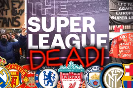 Super League đang đến gần thời điểm bị "khai tử". (Ảnh: Youtube)