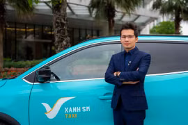 Ông Nguyễn Văn Thanh, Tổng giám đốc Công ty Cổ phần Di chuyển Xanh và Thông minh GSM. (Ảnh: Việt Hùng/Vietnam+)