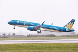 Vietnam Airlines tăng thêm nhiều chuyến bay giữa Việt Nam và Ấn Độ. (Ảnh: CTV/Vietnam+)