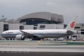 Máy bay của hãng hàng không Air China. (Ảnh: AFP/TTXVN)
