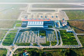 Cảng hàng không quốc tế Vân Đồn tại tỉnh Quảng Ninh được đầu tư theo hình thức xã hội hóa. (Ảnh: CTV/Vietnam+)