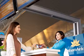 Vietnam Airlines khẳng định vị thế tiên phong trong kỷ nguyên trải nghiệm khách hàng. (Ảnh: PV/Vietnam+)