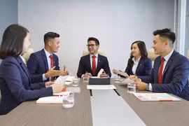 Kết quả kinh doanh của khối ngân hàng đáng khích lệ hơn trong quý 3 với tổng lợi nhuận trước thuế đạt 29.700 tỷ đồng. (Ảnh: Vietnam+)