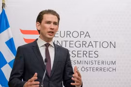 Ngoại trưởng Áo Sebastian Kurz. (Ảnh: EPA/TTXVN)