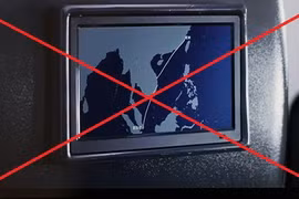 Phim chiếu trên Netflix có thể thấy rõ bản đồ đường chín đoạn phi pháp. (Ảnh: Minh Anh/Vietnam+)