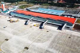 Cảng hàng không quốc tế Vân Đồn. (Ảnh: TTXVN phát)