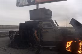 Phiến quân Houthi tại khu vực Hodeidah, Yemen ngày 13/9/2018. (Ảnh: AFP/ TTXVN)
