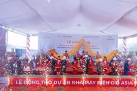 Trong số 48 dự án ra khỏi Danh mục các dự án cần thu hồi đất có dự án Dự án Nhà máy điện gió Asia Đắk Song 1. (Ảnh: Mai Hưng Thịnh/Vietnam+)