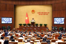 Một phiên họp Quốc hội. (Ảnh: Phạm Kiên/TTXVN)