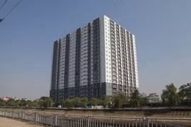 Dự án nhà ở xã hội Đồng Mồ-Đại Kim (quận Hoàng Mai, Hà Nội). (Ảnh: Minh Nghĩa/TTXVN)