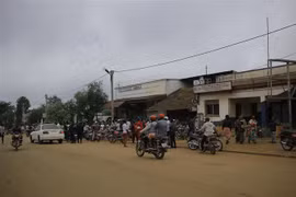 Hiện trường một vụ tấn công tại Beni, CHDC Congo, ngày 26/12/2021. (Ảnh minh họa: AFP/ TTXVN)