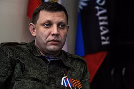 Thủ lĩnh vùng Donetsk ly khai tại miền Đông Ukraine Alexander Zakharchenko. (Nguồn: AFP)