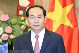 Chủ tịch nước Trần Đại Quang. (Ảnh: Nhan Sáng/TTXVN)