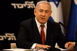 Trong ảnh: Thủ tướng Israel Benjamin Netanyahu tại hội nghị của đảng Likud ở Jerusalem ngày 18/9/2019. (Nguồn: AFP/TTXVN)