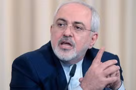 Trong ảnh: Ngoại trưởng Iran Mohammad Javad Zarif phát biểu tại Tehran. (Nguồn: IRNA/TTXVN)