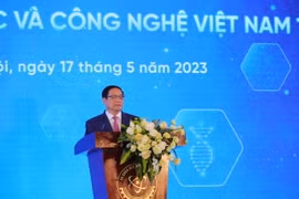 Thủ tướng Phạm Minh Chính phát biểu tại sự kiện. (Ảnh: PV/Vietnam+)