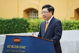 Phó Thủ tướng, Bộ trưởng Bộ Ngoại giao Phạm Bình Minh. (Ảnh: Lâm Khánh/TTXVN)