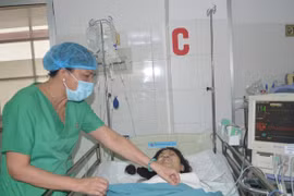Bệnh nhân hồi phục tốt ngày 27/10. (Ảnh: TTXVN phát)