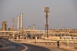 Nhà máy lọc dầu của Công ty Aramco ở Saudi Arabia tháng 9/2019. (Ảnh: AFP/TTXVN)