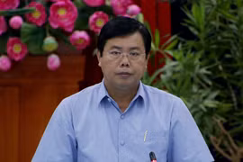 Bí thư Tỉnh ủy Cà Mau Nguyễn Tiến Hải. (Ảnh: Kim Há/TTXVN)