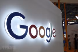 Biểu tượng Google. (Nguồn: AFP/TTXVN)
