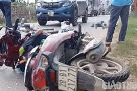 Hiện trường vụ tai nạn. (Nguồn: Cổng thông tin Ủy ban An toàn Giao thông quốc gia)