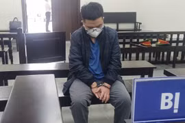 Bị cáo Hội tại phiên tòa. (Nguồn: Báo Công an nhân dân)