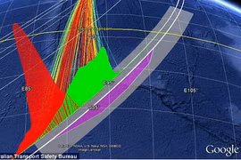 Sự thay đổi hình dạng những đám mây có thể chỉ ra vị trí MH370