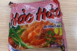 Sản phẩm mỳ Hảo Hảo. (Nguồn: Vietnam+)
