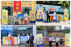 Chuỗi hoạt động được Vinamilk triển khai trên cả nước với thông điệp “Tuyến đầu khỏe mạnh, Việt Nam khỏe mạnh”