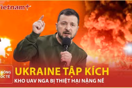 Ukraine giáng đòn tập kích, phá tan tành kho chứa UAV Shahed của Nga ở Krasnodar