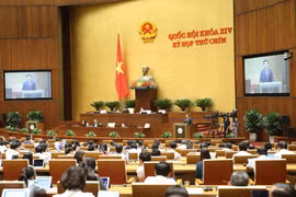 Một phiên họp của Quốc hội. (Ảnh: TTXVN)