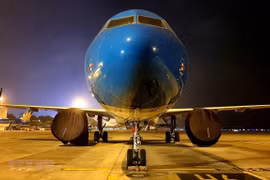 Máy bay của Vietnam Airlines. (Ảnh: TTXVN)