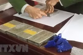 Tang vật một vụ buôn ma túy. (Ảnh minh họa. Nguồn: TTXVN)