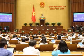 Quang cảnh phiên họp của Quốc hội. (Nguồn: TTXVN)