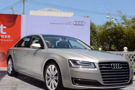 Mẫu sedan Audi A8L về Việt Nam có giá từ 4,4 tỷ đồng