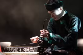 Nghệ sỹ Lê Hoài Phương biểu diễn tại Golden Opera Gala Concert. (Nguồn: Vietnam+)