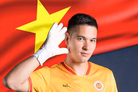 Sau khi có quốc tịch Việt Nam, thủ môn Nguyễn Filip đã đủ điều kiện thi đấu cho Đội tuyển Việt Nam tại Asian Cup 2023. (Ảnh: VFF)