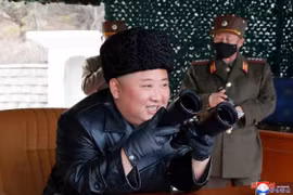 Chủ tịch Triều Tiên Kim Jong-un. (Nguồn: AFP)
