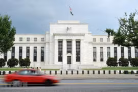 Trụ sở Cục dự trữ liên bang Mỹ (FED) tại Washington, DC. (Ảnh: AFP/TTXVN)